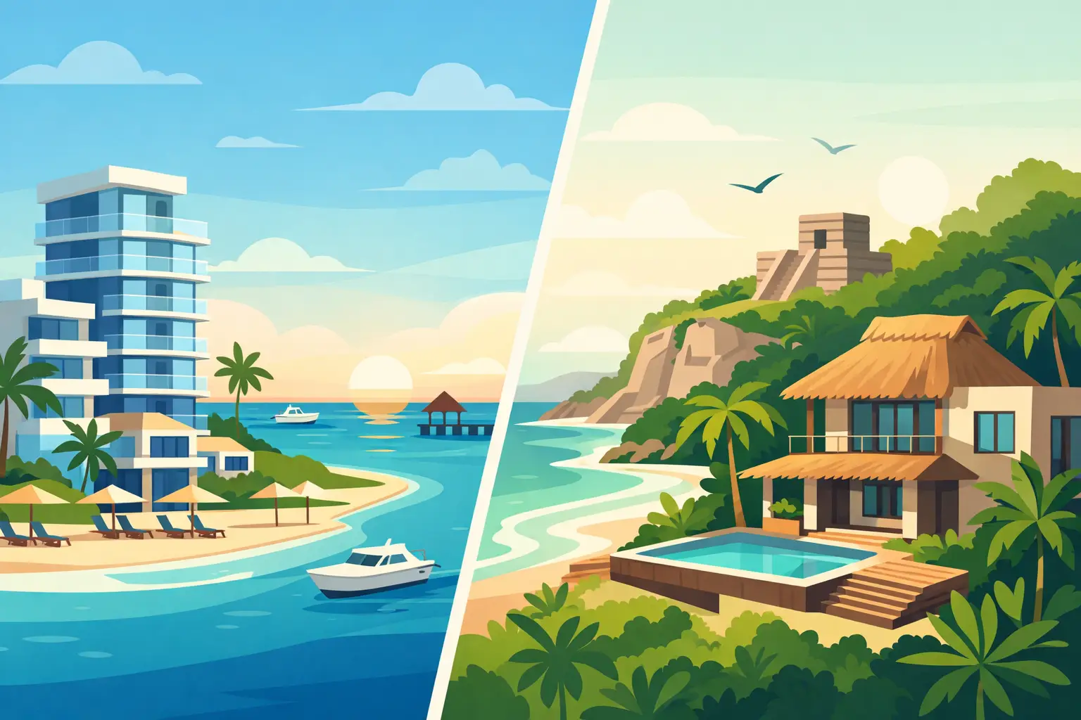 Playa del Carmen vs Tulum Real Estate