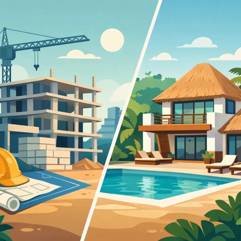 Preconstruction vs Resale Tulum Property