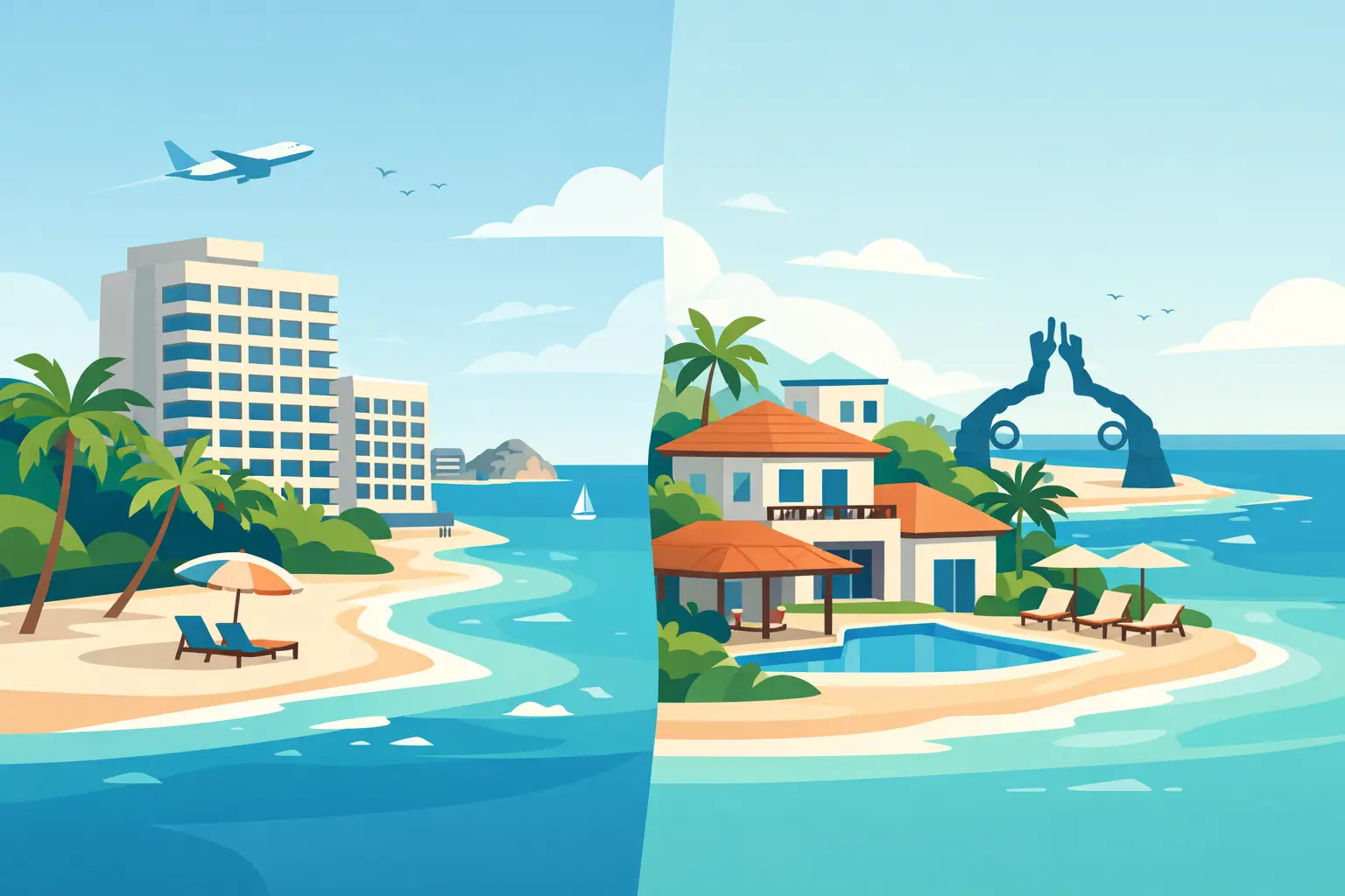 Cancun vs Playa del Carmen Homes
