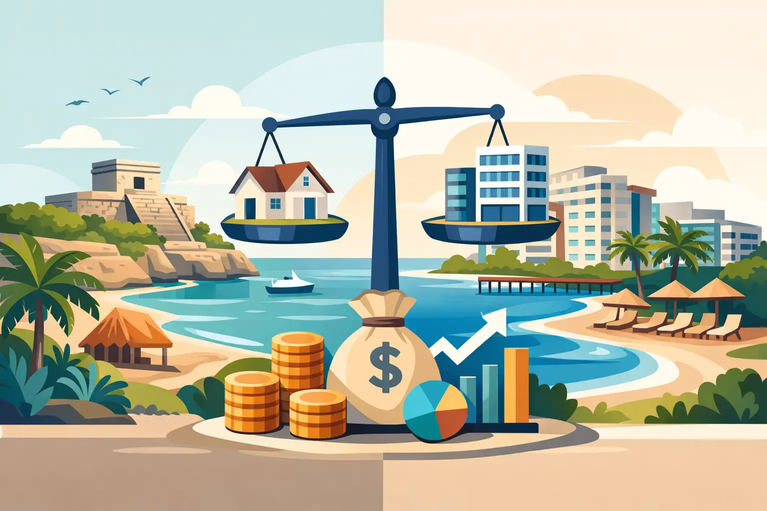 Tulum vs Playa del Carmen Investment Compared