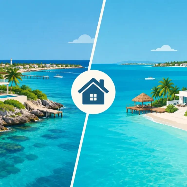Cozumel Versus Isla Mujeres Property Compared