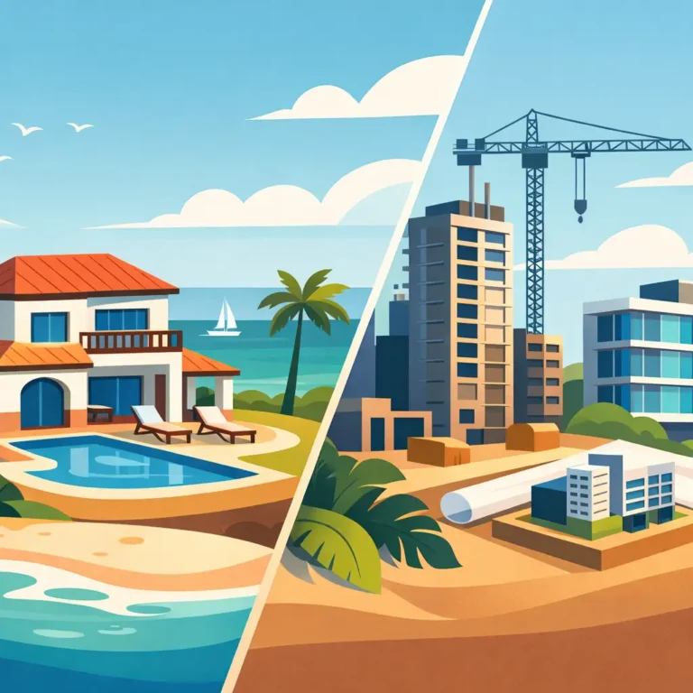 Resale Versus Preconstruction Property in Riviera Maya