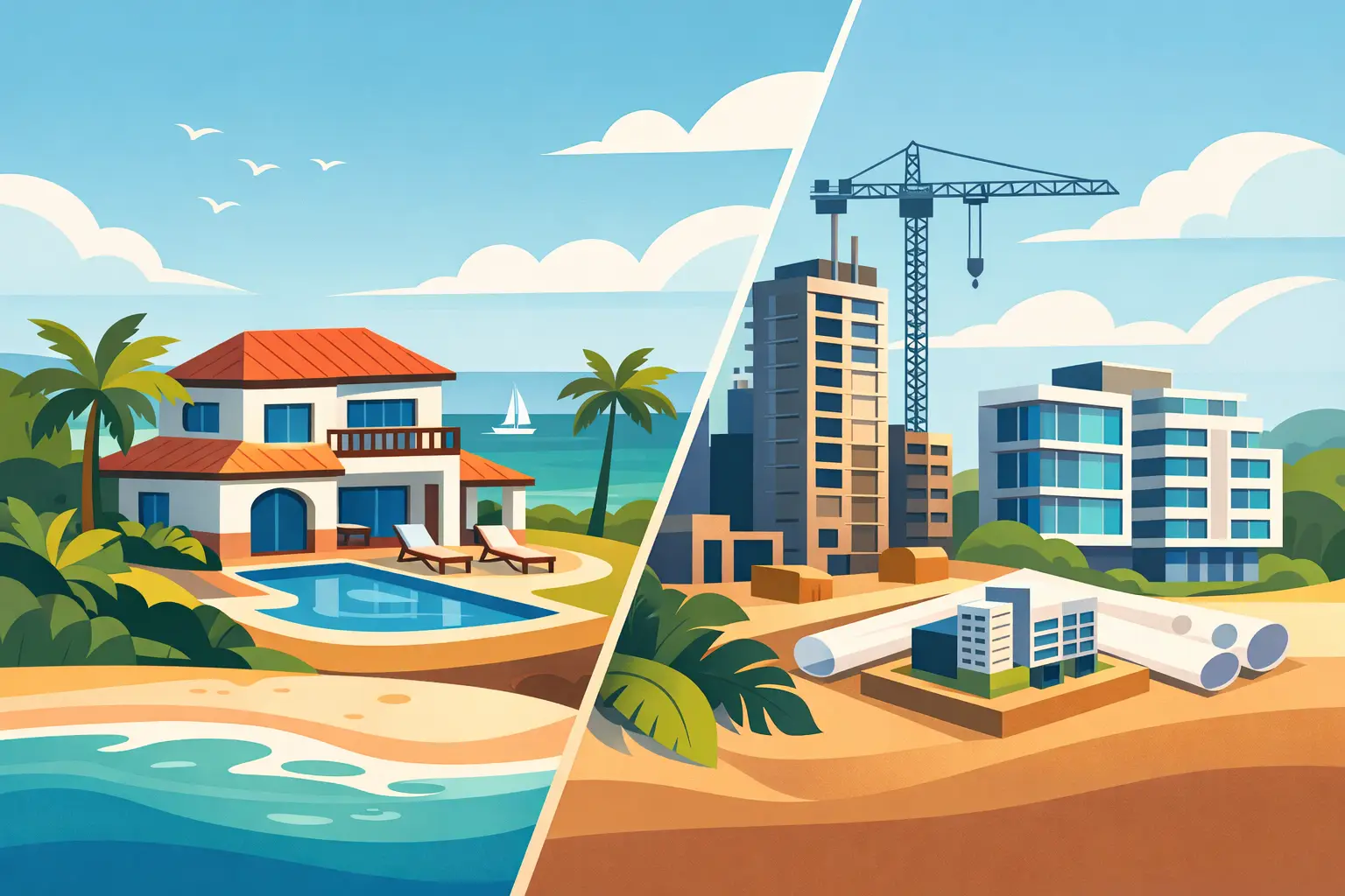 Resale Versus Preconstruction Property in Riviera Maya