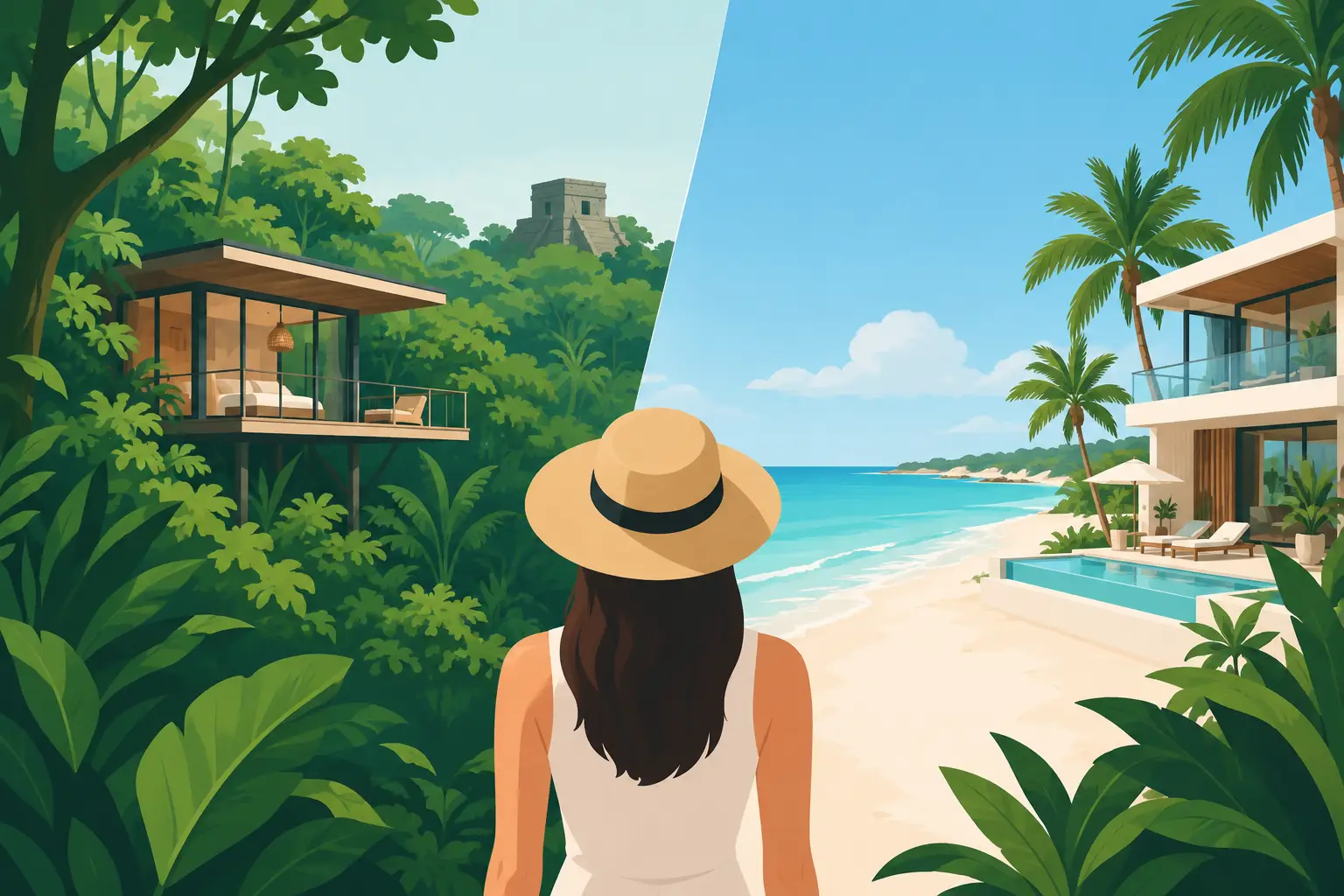 Tulum Jungle Versus Beach Properties: Which Fits? Tulum Jungle Versus Beach Properties: Which Fits?